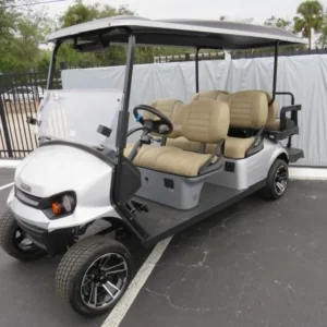 2024 E-Z-GO Express™ L6 ELiTE™ 6 Passenger Limo Lithium Bright White